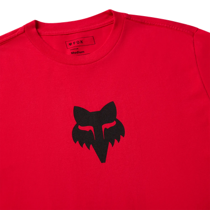 Majica FOX HEAD 195 ORIGINAL Kratki Rokavi Ognjeno Rdeča