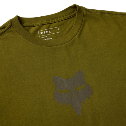 T-Shirt FOX HEAD 195 ORIGINAL Manches Courtes Vert Army