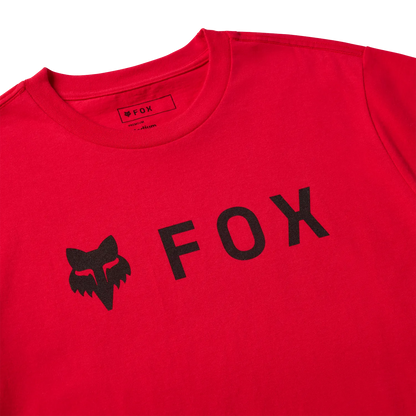 FOX ABSOLUTE 195 ORIGINAL Short Sleeve T-Shirt Flame Red
