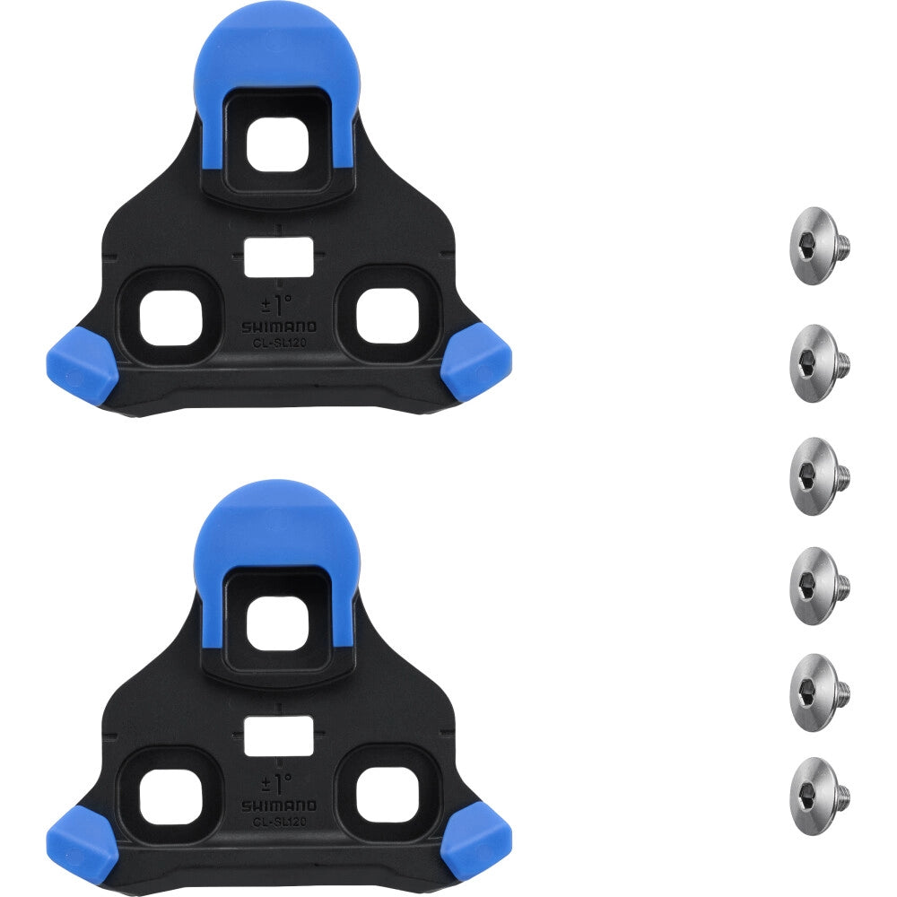 SHIMANO SPD-SLR Blue 2° CL-SL120 Cleat Kit