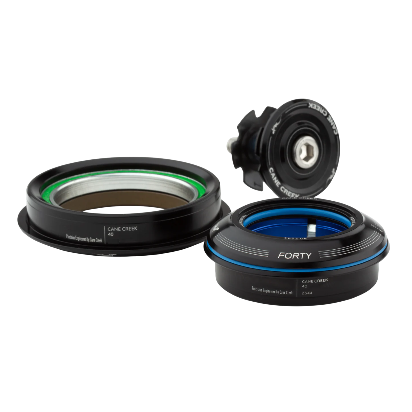 CANE CREEK FORTY 1"1/8-1.5" semi-integreret konisk headset ZS44/ZS62