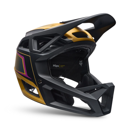 MTB čelada FOX PROFRAME RS HEATSTACK Rumena