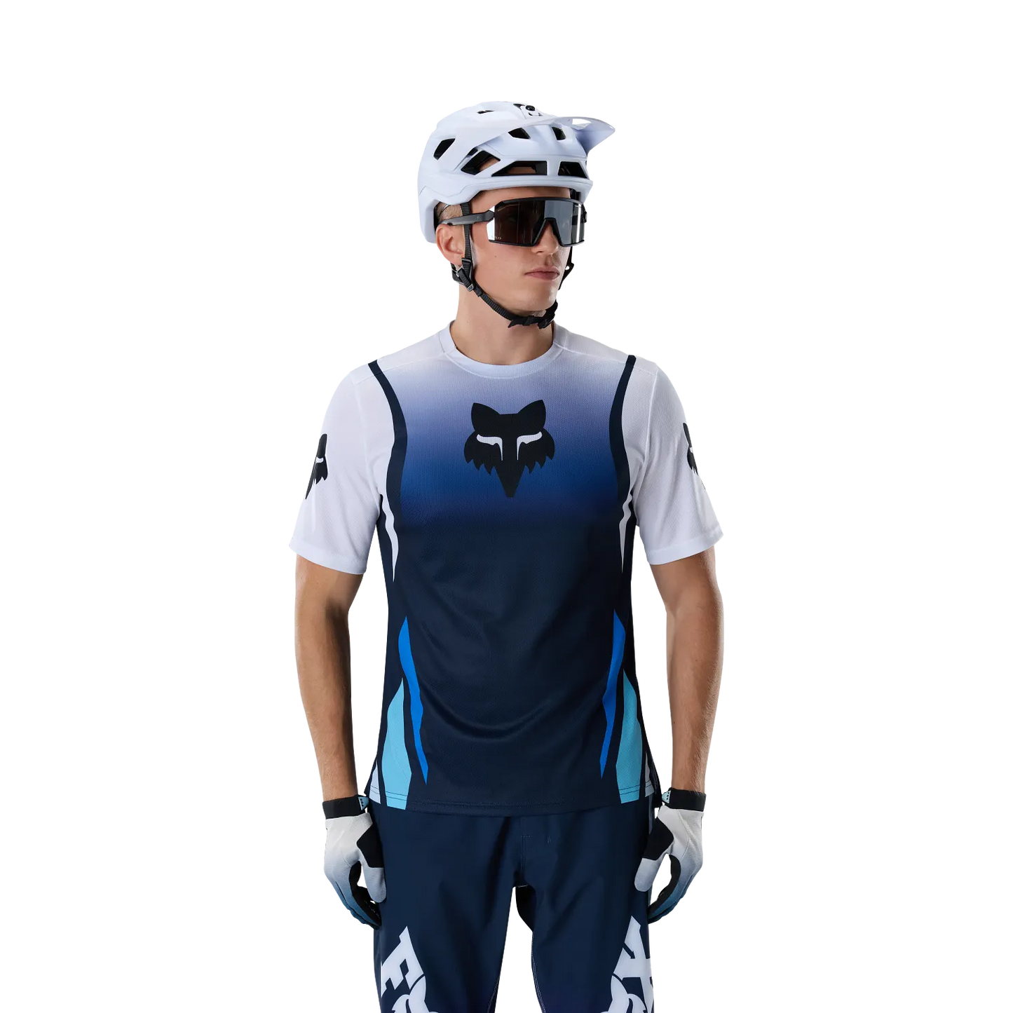 FOX RANGER FOUNDRY Kurzarmtrikot Blau