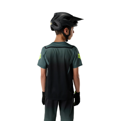 FOX RANGER FOUNDRY Junior -lyhythihainen ajopaita, salvianvihreä