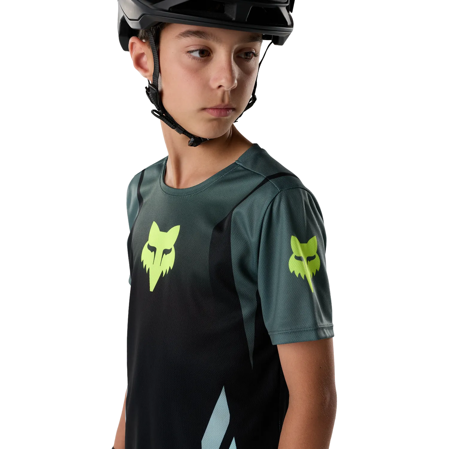 Trøje FOX RANGER FOUNDRY Junior Korte Ærmer Salvie