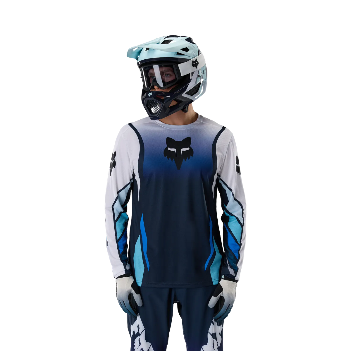 Camisola FOX RANGER FOUNDRY de Manga Comprida Azul