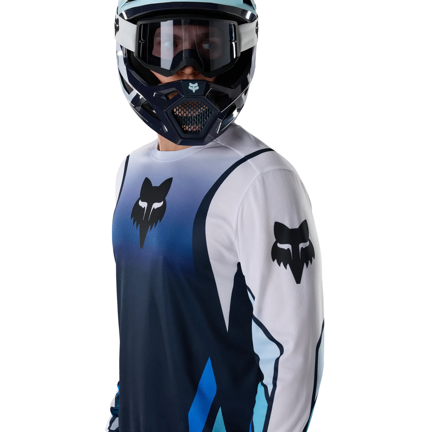 FOX RANGER FOUNDRY Langarmtrikot Blau