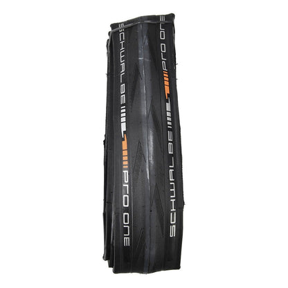 SCHWALBE PRO ONE TUBE TYPE 700x23c TubeType Addix Tubetype Joustava Musta -rengas