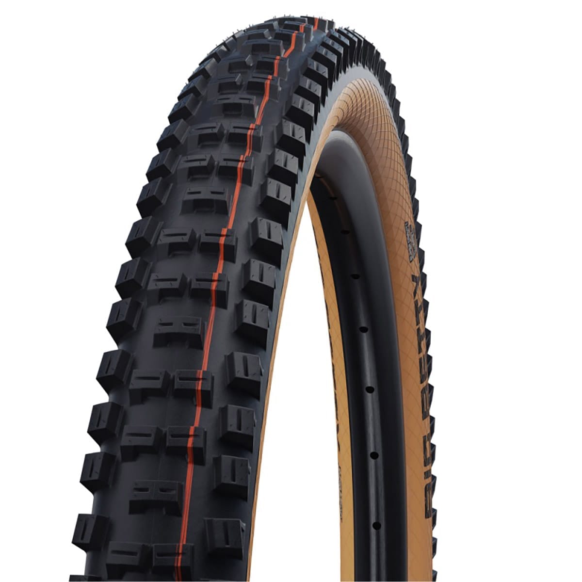 SCHWALBE BIG BETTY 29x2.40 Super Gravity Addix Soft Tubeless Ready Soft Black/Brown-dæk