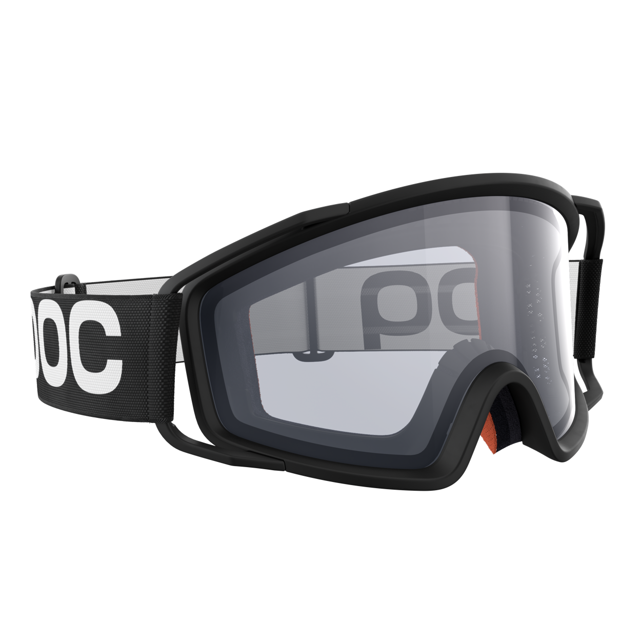Gogle POC ZYGON Black Clarity Screen Universal Cloudy Grey