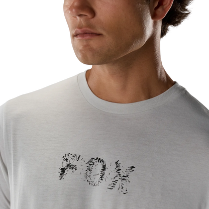 Svetlo siva majica FOX SLOWBURN DRI-RELEASE s kratkimi rokavi