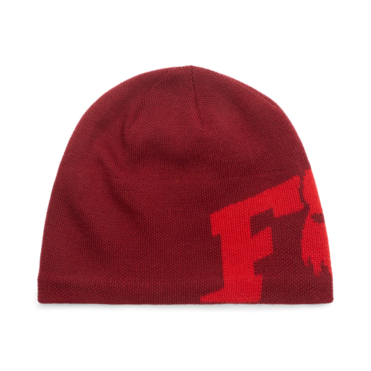 FOX F HEAD X JACQUARD sarkana adīta cepure