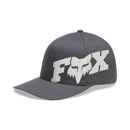 Kapa s ščitnikom FOX F HEAD X FLEXFIT siva