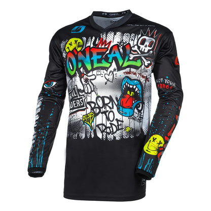Maillot O'NEAL ELEMENT RANCID Preto/Branco