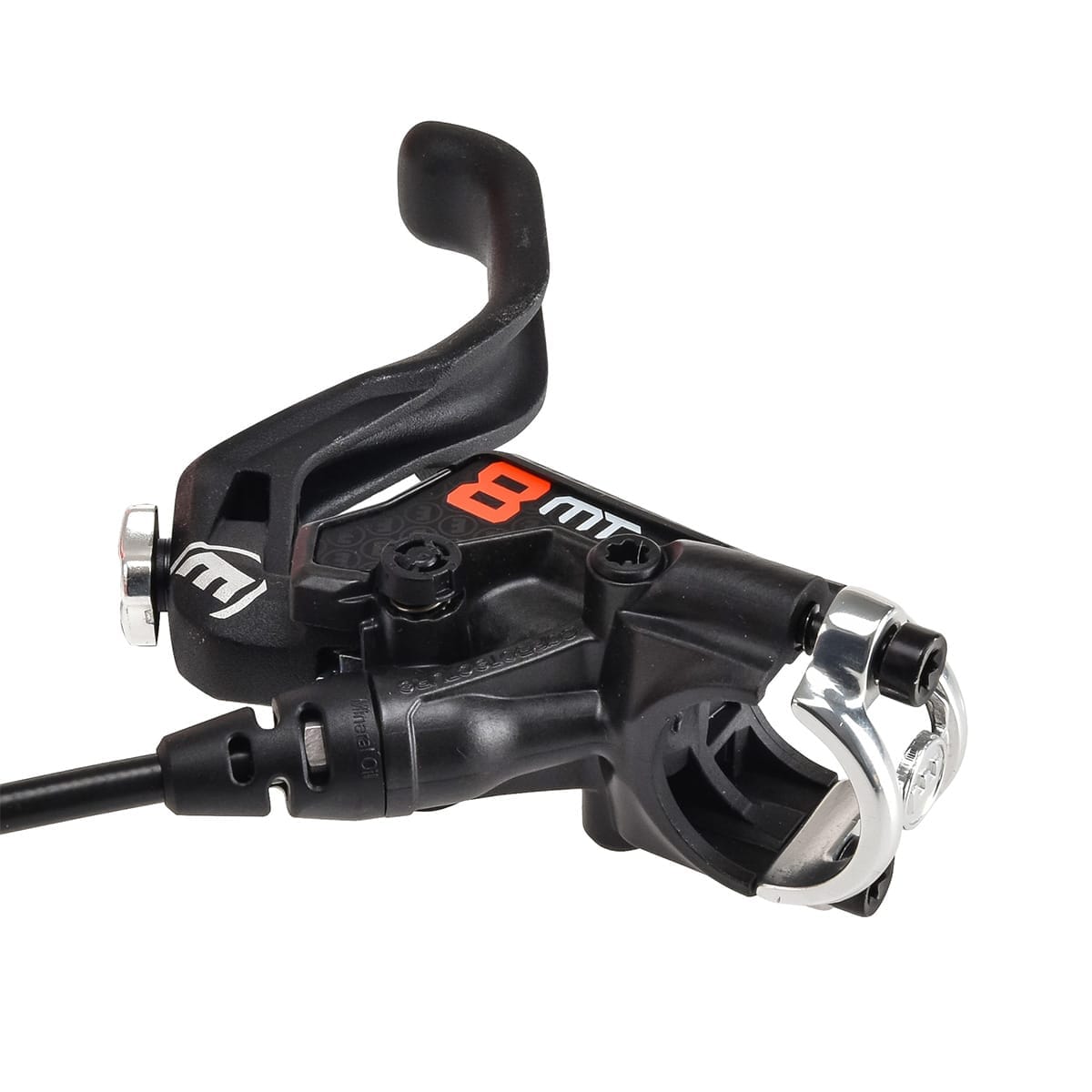 Bremse vorne oder hinten MAGURA MT8 PRO ohne Scheibe Schwarz / Silber