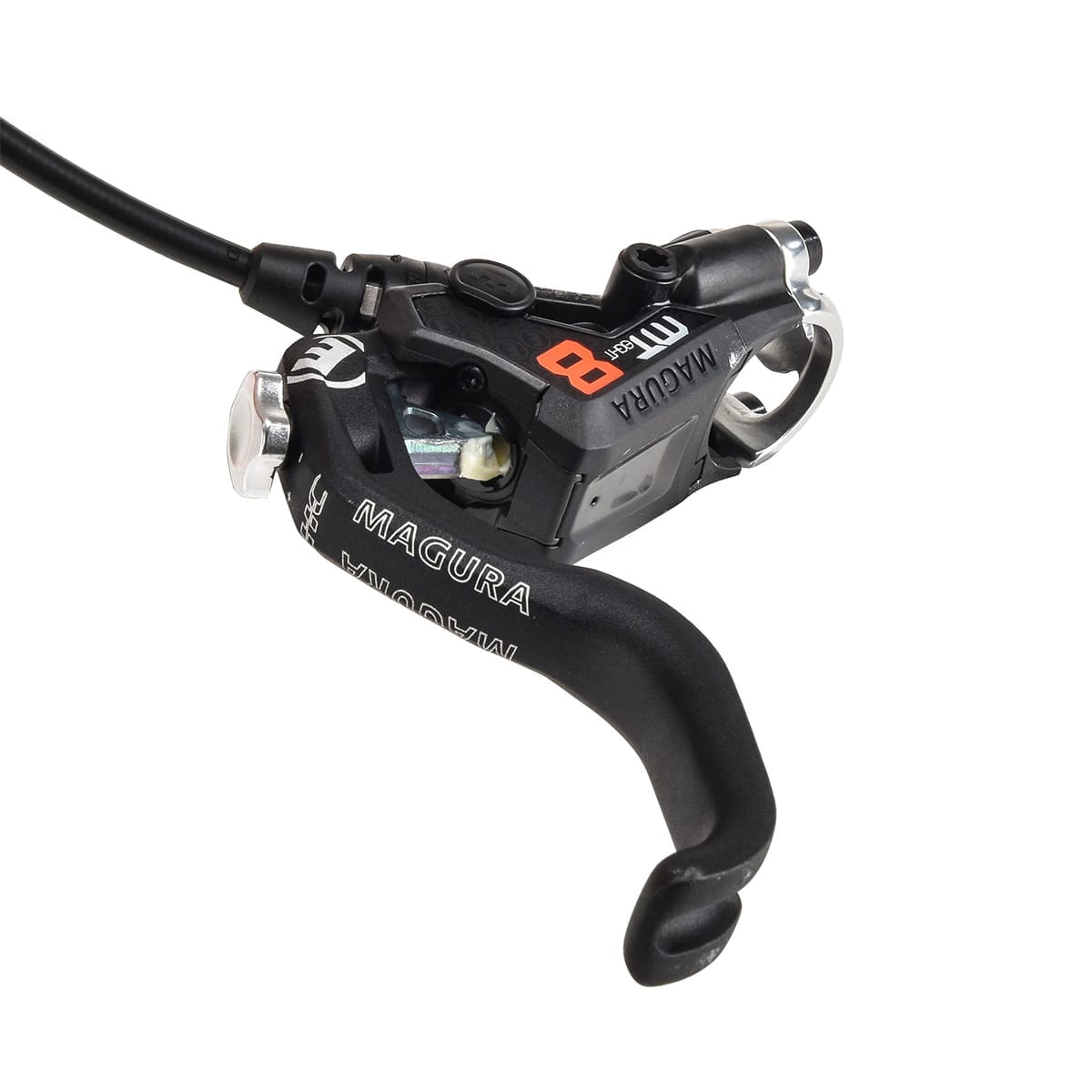 Bremse vorne oder hinten MAGURA MT8 PRO ohne Scheibe Schwarz / Silber