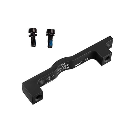 Remklauwadapter Voor- / Achterwiel PM / PM MAGURA QM45 Schijf 180/220 mm (+40 mm) zwart