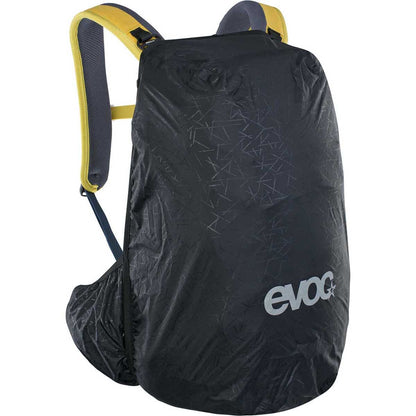Plecak z ochraniaczem pleców EVOC TRAIL PRO 26L Żółty/Niebieski