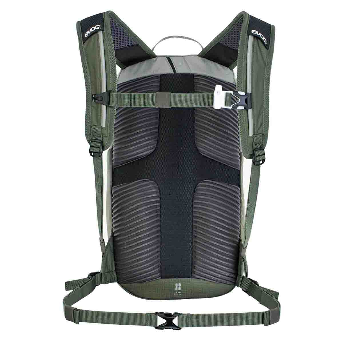 EVOC RIDE 8L Rucksack Grau/Kaki