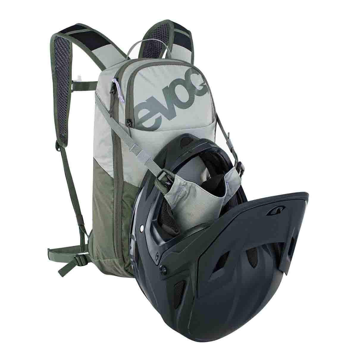 EVOC RIDE 8L Rucksack Grau/Kaki