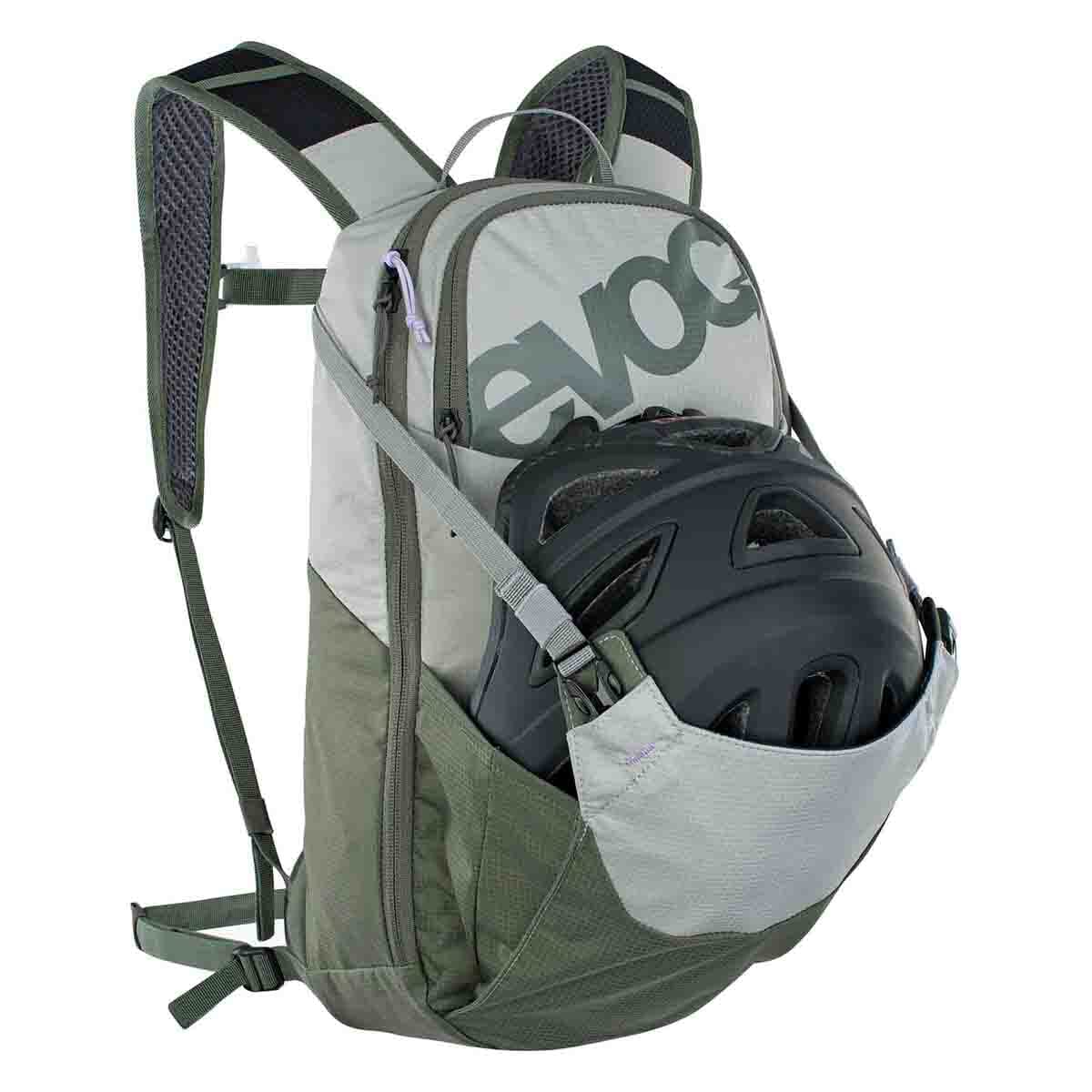 EVOC RIDE 8L Rucksack Grau/Kaki