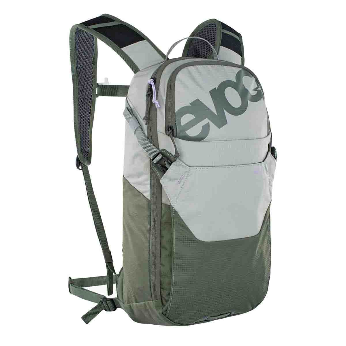 EVOC RIDE 8L Rucksack Grau/Kaki