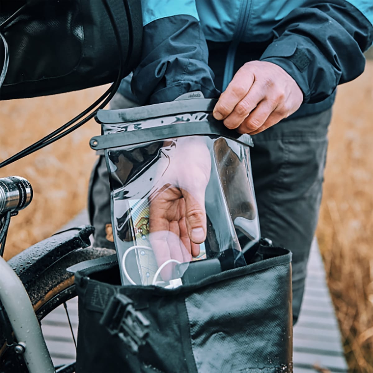 FIDLOCK DRY BAG 260 Vedenpitävä pussi musta