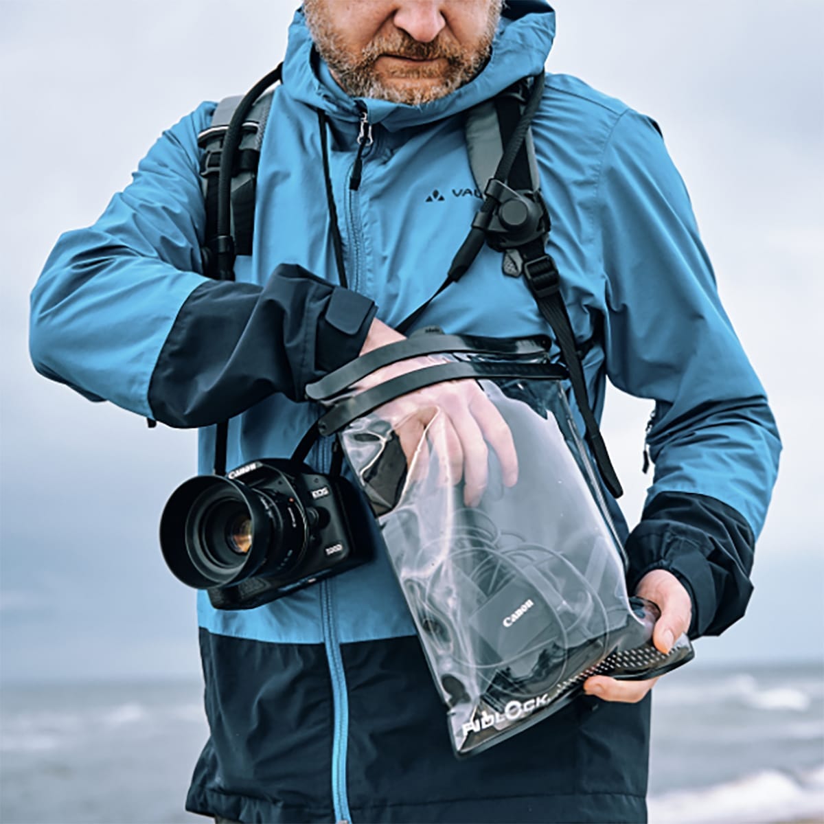 FIDLOCK DRY BAG 260 Vedenpitävä pussi musta