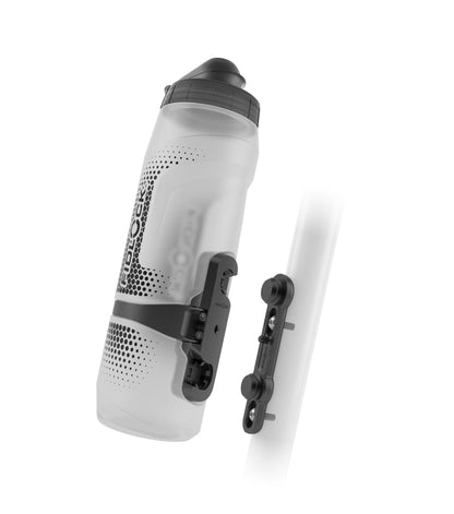 FIDLOCK TWIST BIKE BASE -pullo- ja pullotelinepakkaus 800 ml Läpinäkyvä