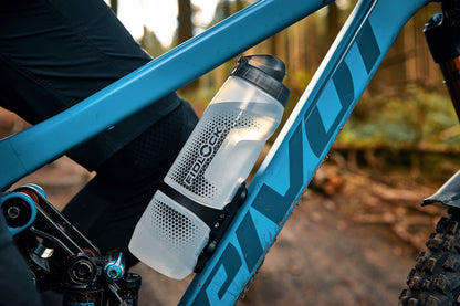 FIDLOCK TWIST BIKE BASE -pullo- ja pullotelinepakkaus 800 ml Läpinäkyvä