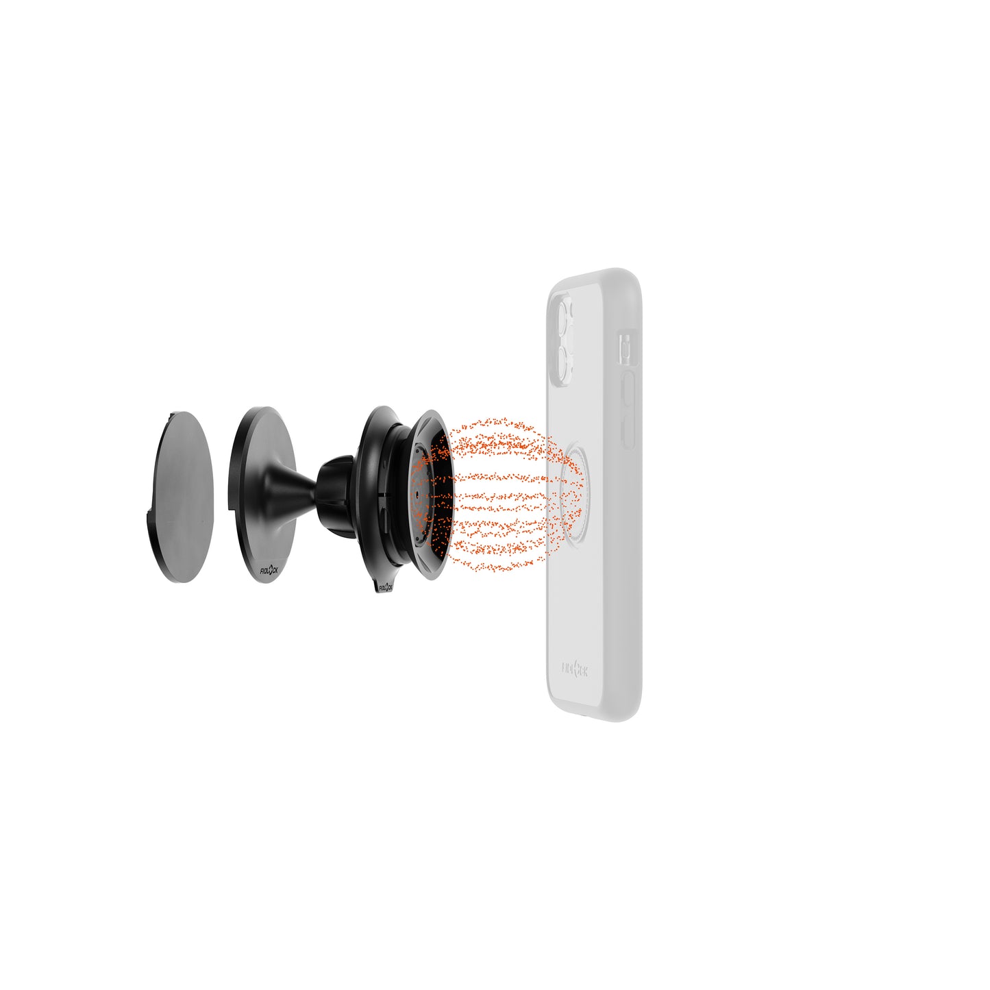 Nástěnný držák FIDLOCK VACUUM Black