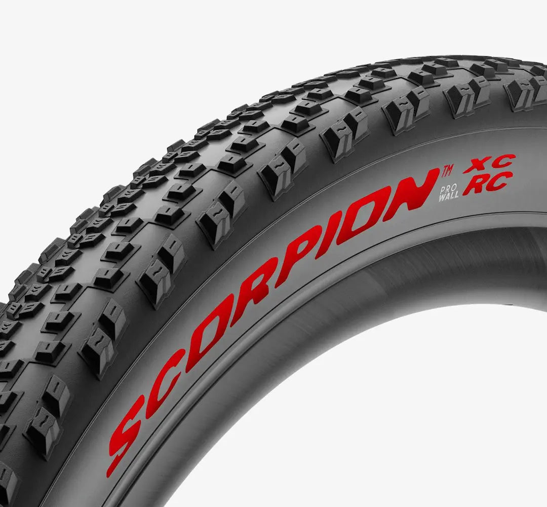 PIRELLI SCORPION XC RC 29x2.4 ProWall Tubeless Ready Soft Black/Red 4354200 däck