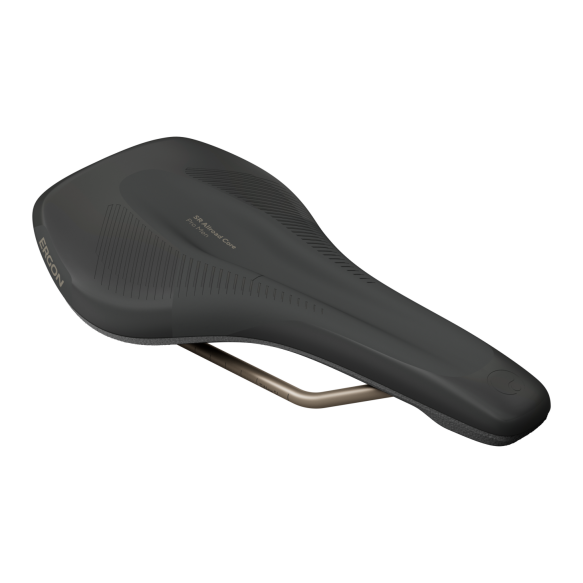Męskie siodełko ERGON SR Allroad Core Pro w kolorze czarnym stealth