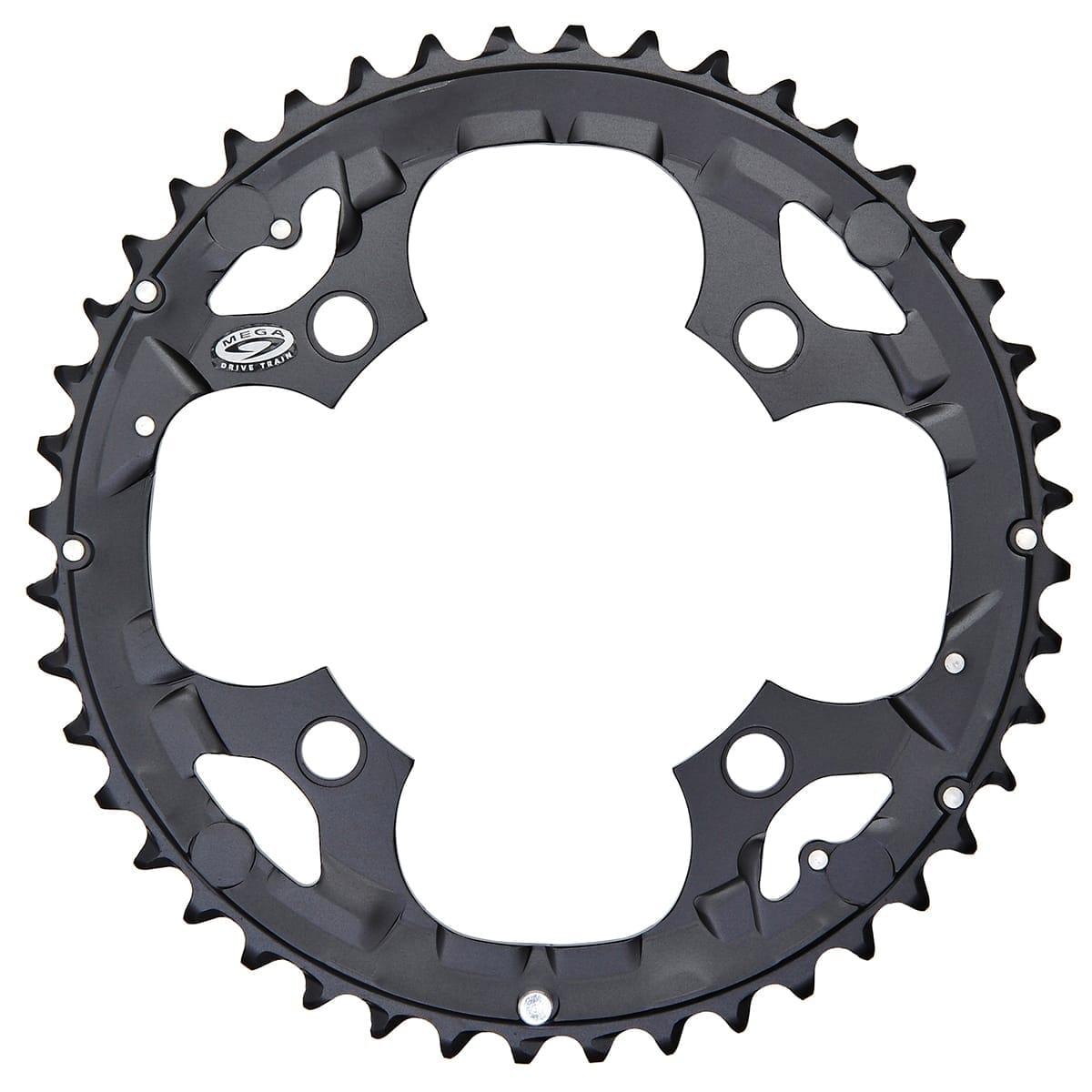 Kettenblatt Außen SHIMANO DEORE M590 9V 4 Loch 104 mm Schwarz
