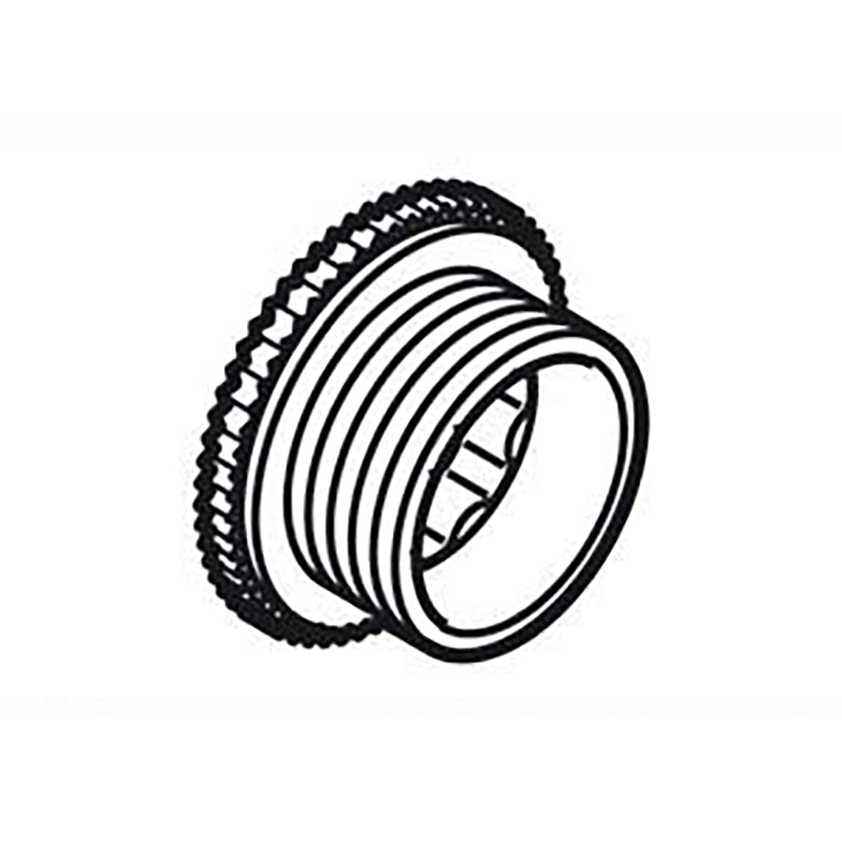SHIMANO SAINT Guld låsmutter
