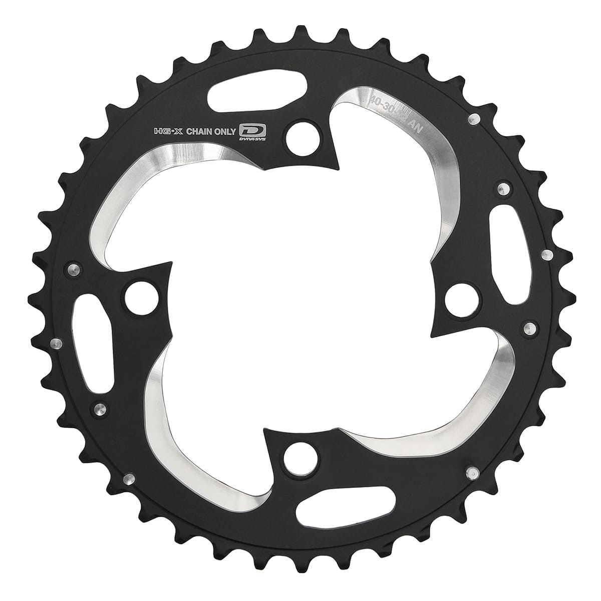 SHIMANO SLX M672 / XT M782 10V Ingranaggio esterno a 4 fori da 96 mm