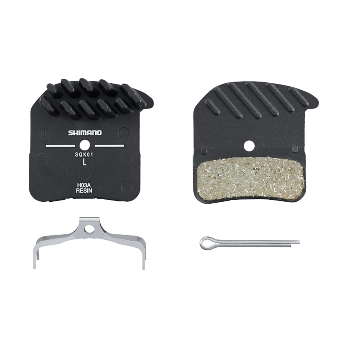 SHIMANO H03A 4 stempler SAINT / XT 8020 / ZEE Ventilerede organiske puder