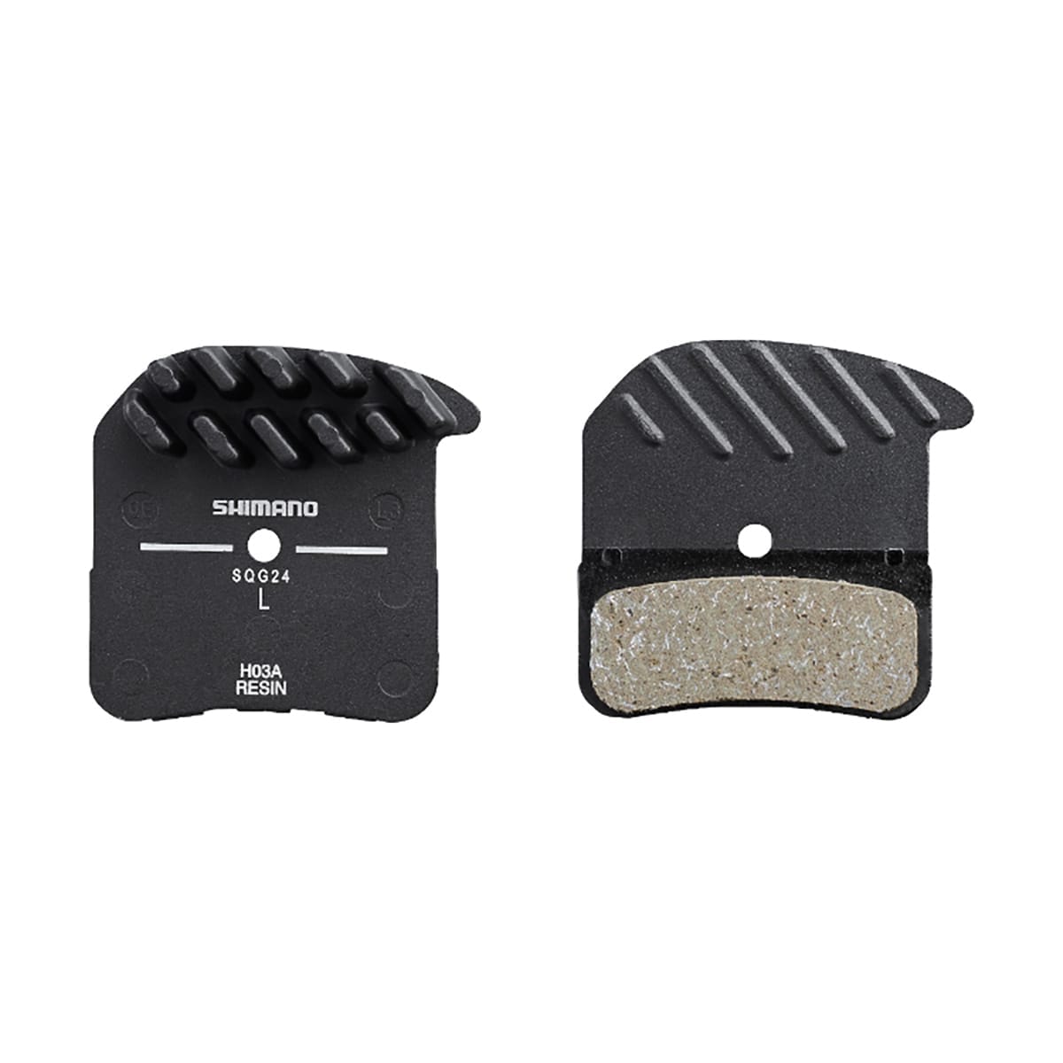 SHIMANO H03A 4 stempler SAINT / XT 8020 / ZEE Ventilerede organiske puder