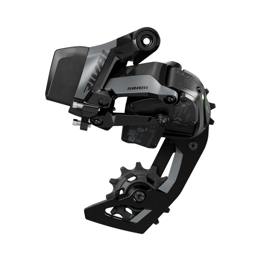 SRAM RIVAL AXS E1 2x12-speed rear derailleur, max. 36 teeth (battery not included) – product view on a white background
