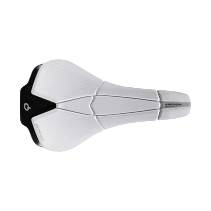 Sattel PROLOGO SCRATCH M5 Schienen Carbon Breite 140mm Weiß