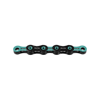 Catena 11V KMC DLC11 Nero/Turchese