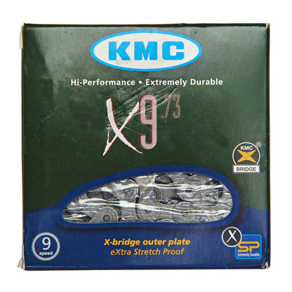 9-vaihteinen ketju KMC X9 harmaa