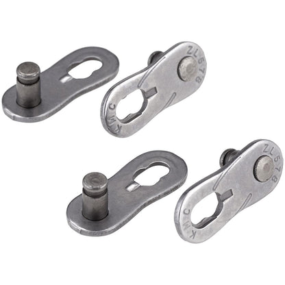 Schnellverschlüsse 1V KMC ML Z1eHX EPT NARROW NR (x2) Silber