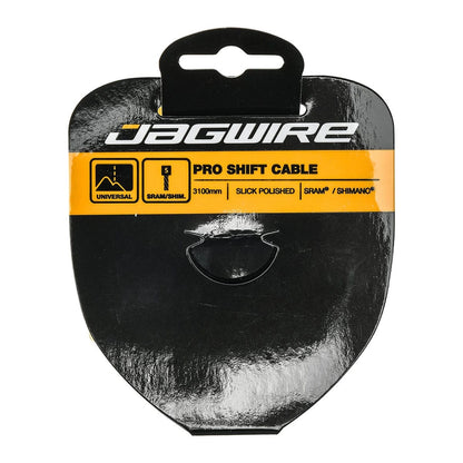 Câble de Dérailleur JAGWIRE PRO SLICK POLISHED Inoxydable Shimano/Sram