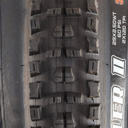 Pneu MAXXIS HIGH ROLLER II 29x2,50 WT Double Down 3C Terra Tubeless Ready Flexível Preto