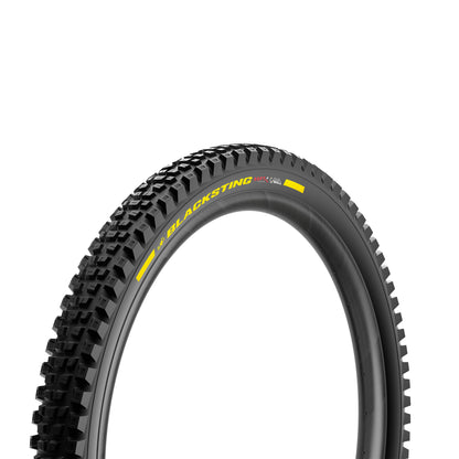 Opona PIRELLI SCORPION BLACK STING 29x2.40 Soft DualWall Tubeless Ready, zwijana, czarno-żółta Team Edition