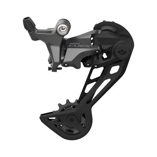 SHIMANO CUES U6020-SGS 11-speed long-cage rear derailleur – product view on a white background