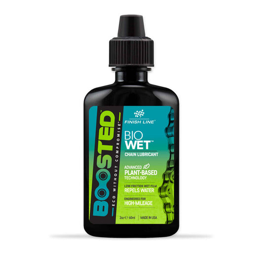 Lubrifiant pour Chaîne FINISH LINE BOOSTED™ BIO WET (60 ml)