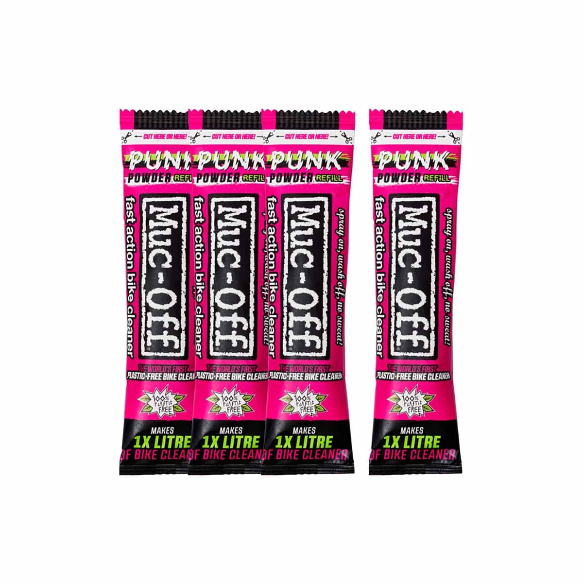 MUC-OFF PUNK POWDER Dissolving Cleansing Powder (4 stick)