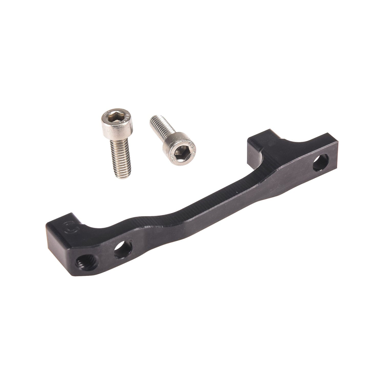 Adaptateur Étrier Avant / Arrière PM / PM HOPE Disque 203 mm (+43mm) #HBMC Noir